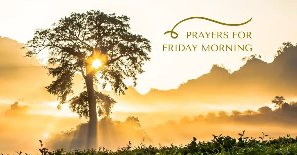 prayers for friday morning