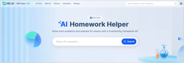 Top 10 Homework AI Tools to Get Answers and Study Help Fast