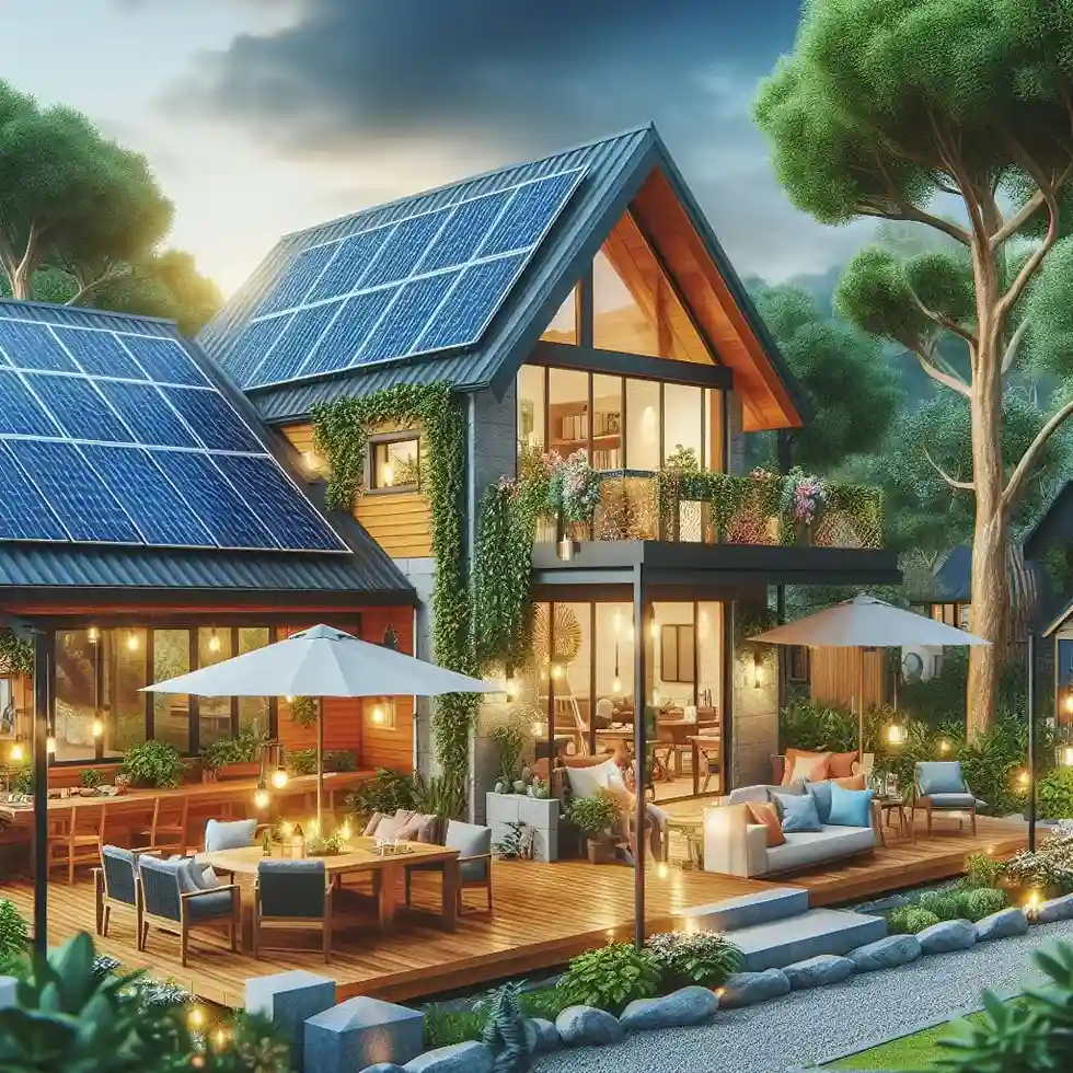 Backyard Solar Panels