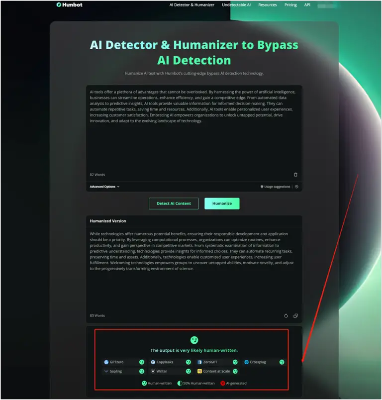 Humbot Review: The Free AI Detector and AI Humanizer for Content Creators