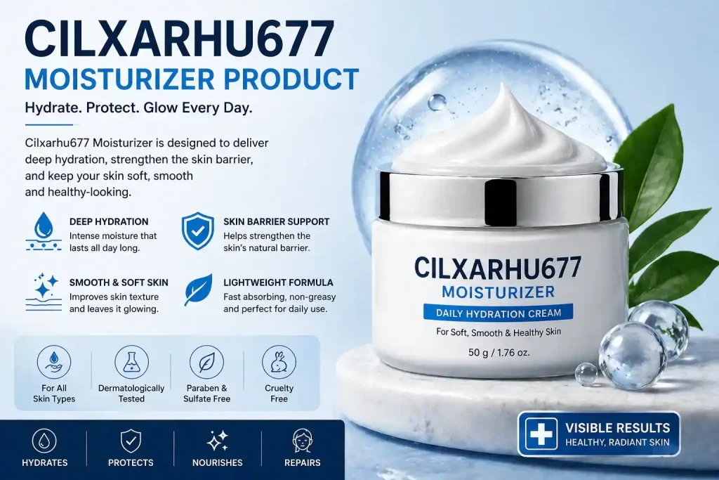 Cilxarhu677 Moisturizer Product Review 2026: Benefits, Ingredients, Side Effects & Is It Worth It? 1 Cilxarhu677 moisturizer – hydrate and glow