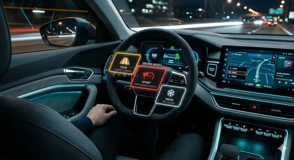 Do Cadillac Lyriq Driving Modes Affect Range? Battery Usage Explained (2026) 2 Do Cadillac Lyriq Driving Modes Affect Range Battery Usage Explained (2026)