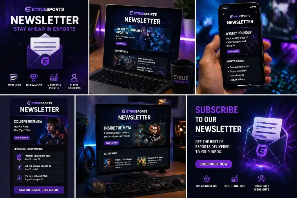 ETrueSports Newsletter Review 2026: How to Subscribe, Features, Benefits & Is It Worth It? 1 Esports newsletter highlights and updates