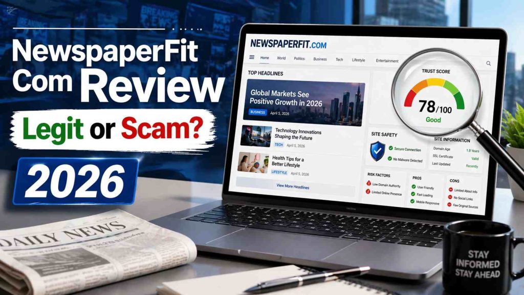 NewspaperFit Com Review (2026): Legit, Safe or Scam? 1 NewspaperFit Com Review