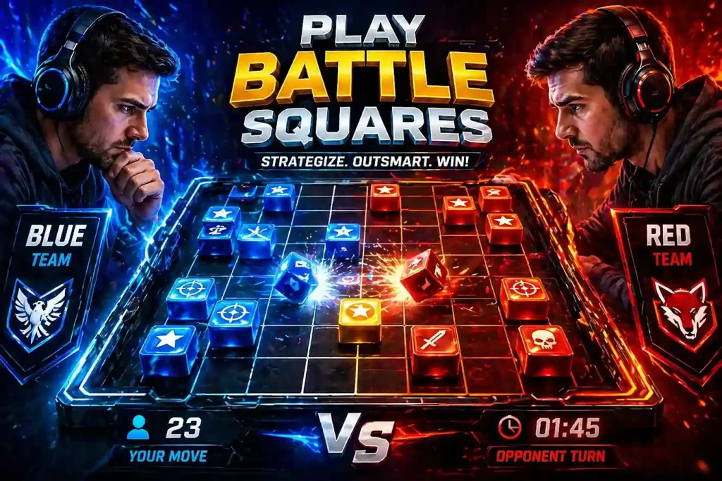 PlayBattleSquares Guide 2026: How to Play, Rules, Winning Strategies & Online Gameplay 2 Play Battle Squares Strategy clash