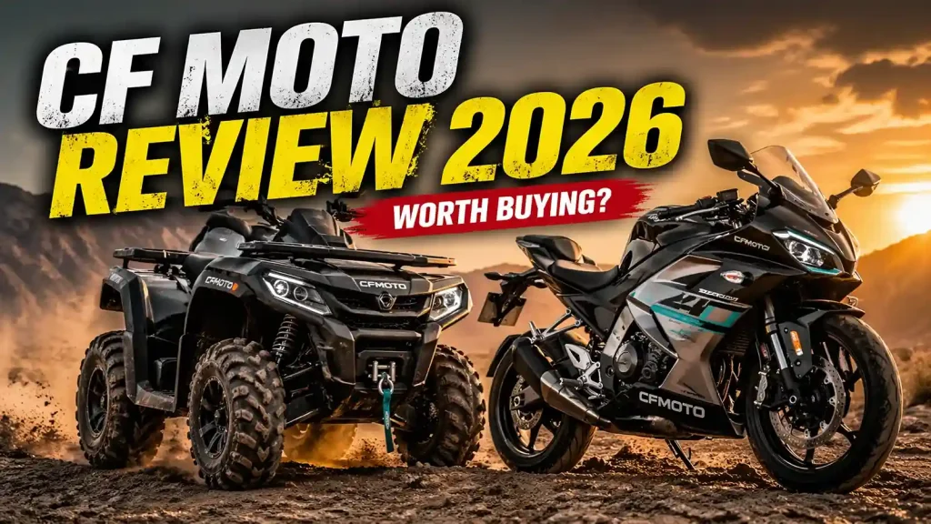 CF Moto Review 2026: Reliability, Problems, Best Models & Value Guide 1 Powersports showdown in rugged desert