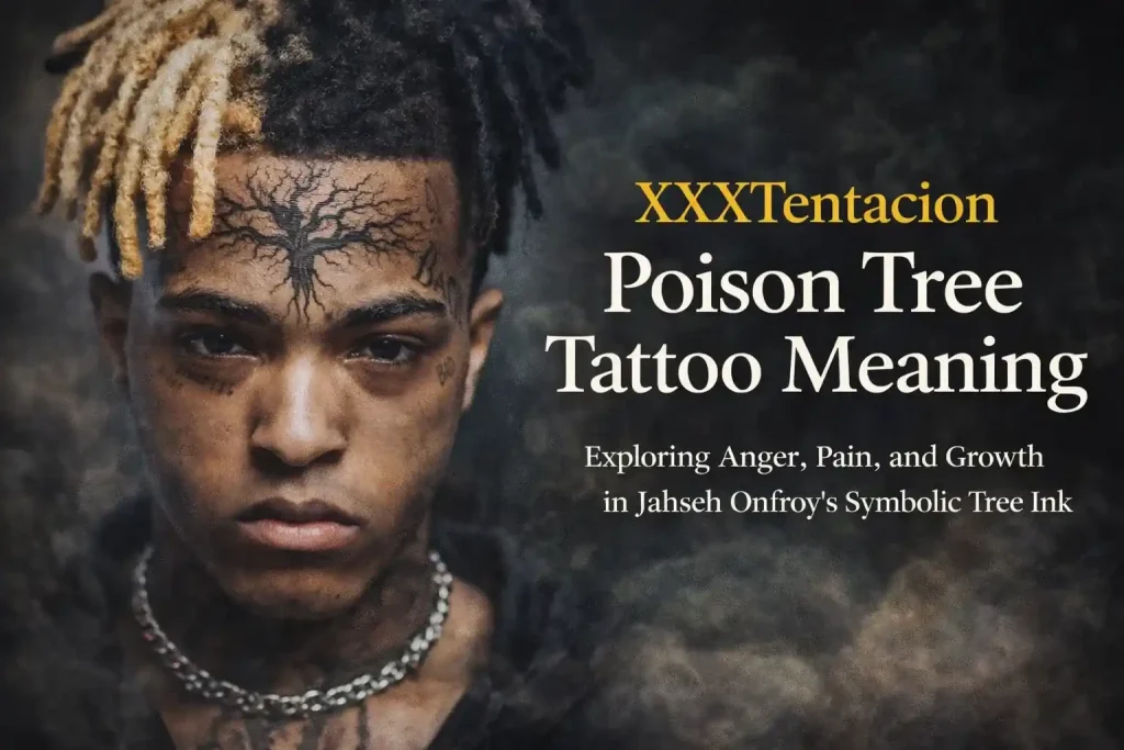 Poison Tree Tattoo Meaning (Anger, Healing & Symbolism) 2026 3 XXXTentacion Poison Tree Tattoo Meaning