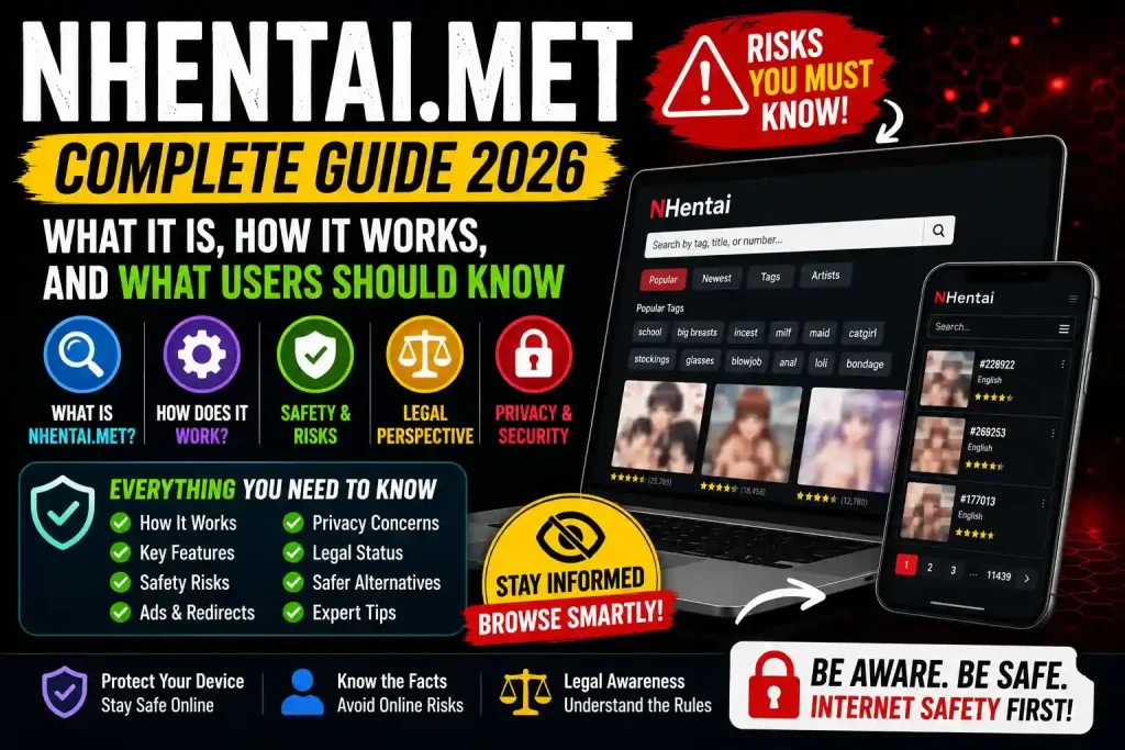 NHentai.met Explained: What It Is, How It Works, Safety Risks, Privacy Concerns & What Users Should Know in 2026 1 Complete guide to NHentai.MET 2026