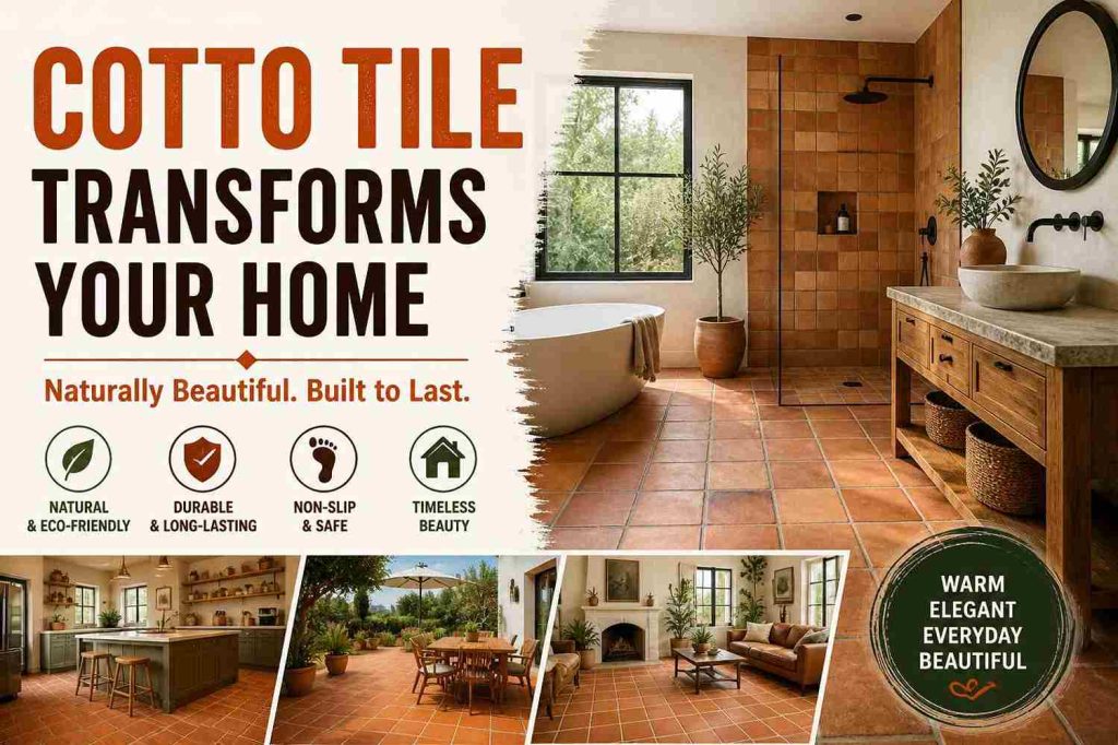 Cotto Tile Guide (2026): Benefits, Design Ideas & Why It Transforms Homes 1 Cotto tile timeless style for every space