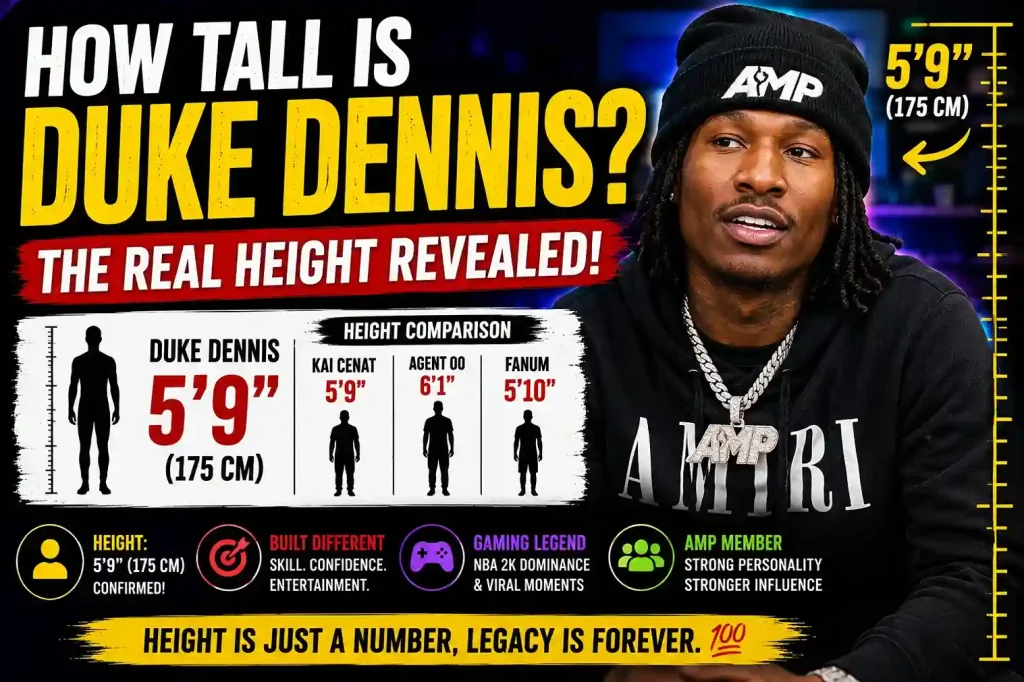 Duke Dennis Height in 2026: The Real Truth About His Height, Persona, Influence & Online Fame 1 Duke Dennis Height in 2026