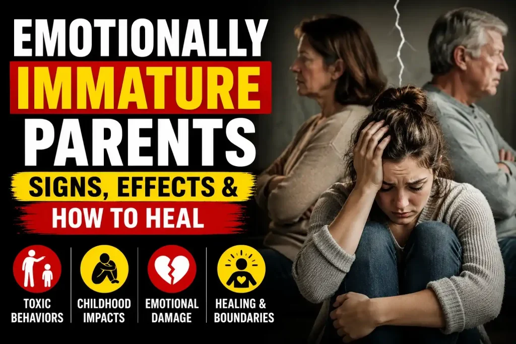 Emotionally Immature Parents: Signs, Childhood Effects, and How to Heal 1 Emotionally Immature Parents