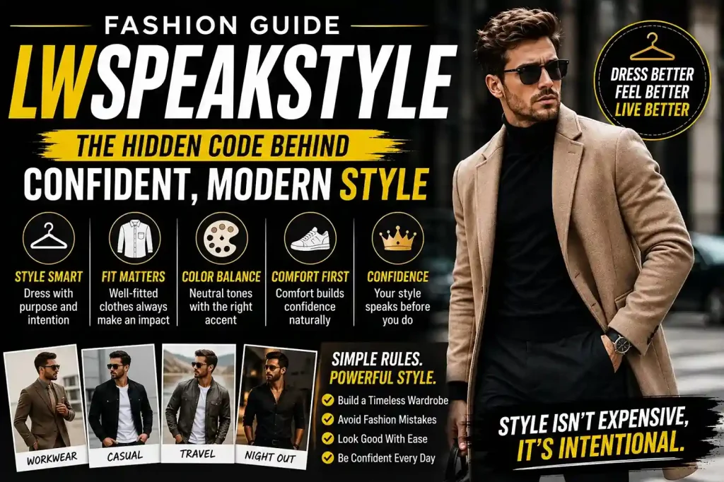 Fashion Guide Lwspeakstyle: The Modern Style Philosophy Behind Confidence and Everyday Elegance 1 Fashion guide to modern style