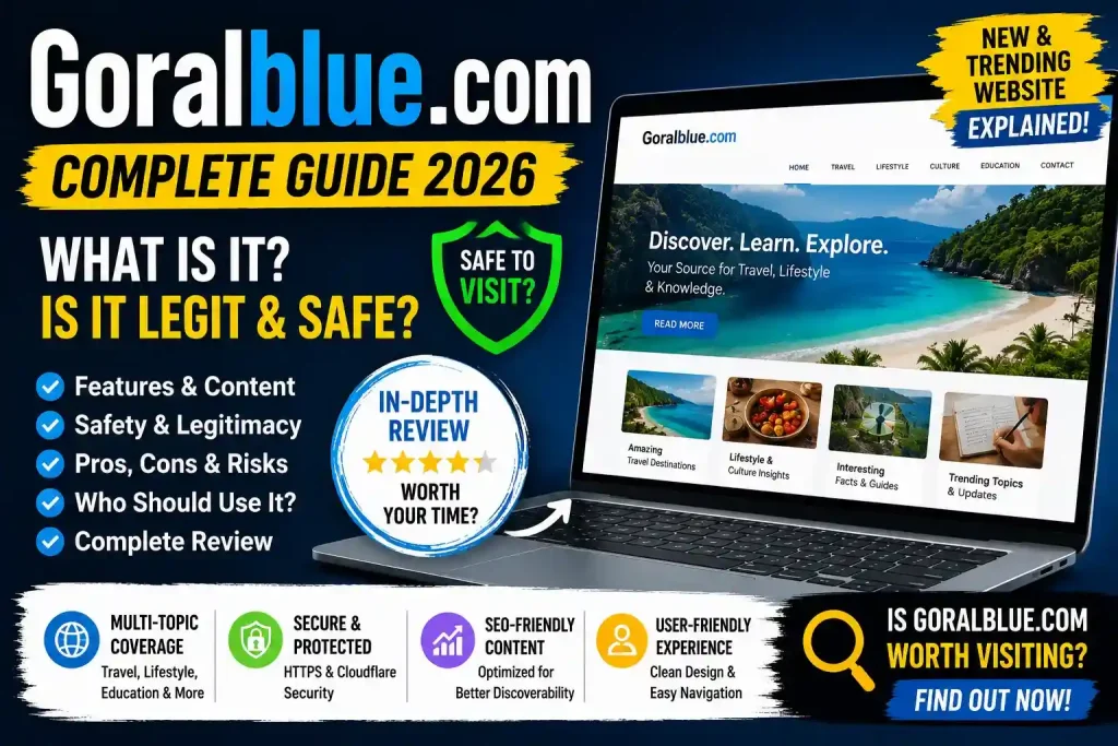 Goralblue com Review 2026: Is It Legit, Safe, or Just Another SEO-Driven Website? 1 Goralblue com Review 2026