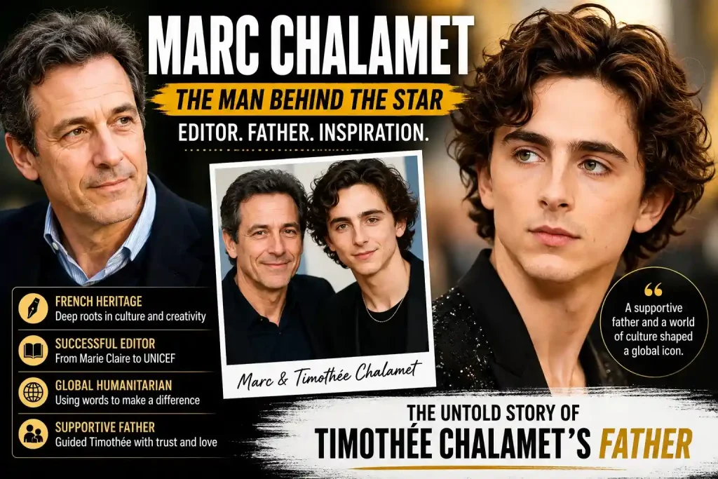 Marc Chalamet: The Private Intellectual and Supportive Father Behind Timothée Chalamet’s Success 1 Marc Chalamet