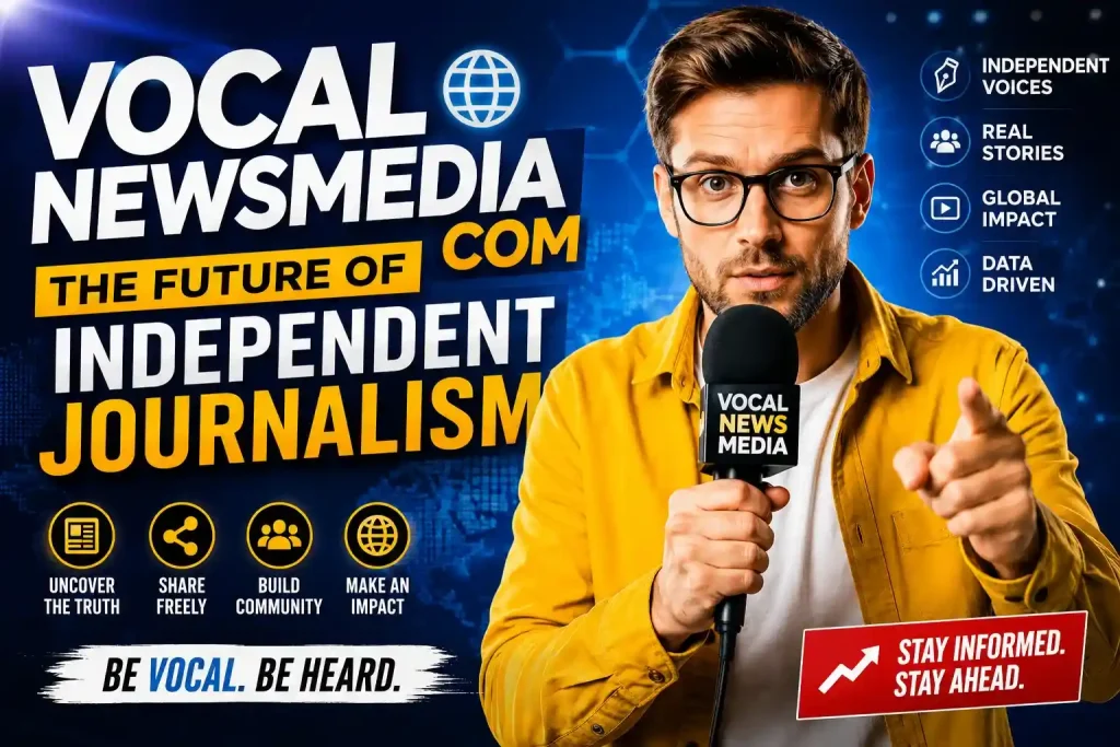 VocalNewsMedia com Review (2026): The Rise of Independent Digital Journalism 1 VocalNewsMedia com