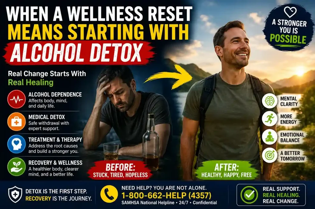 When a Wellness Reset Means Starting With Alcohol Detox 1 When a Wellness Reset Means Starting With Alcohol Detox