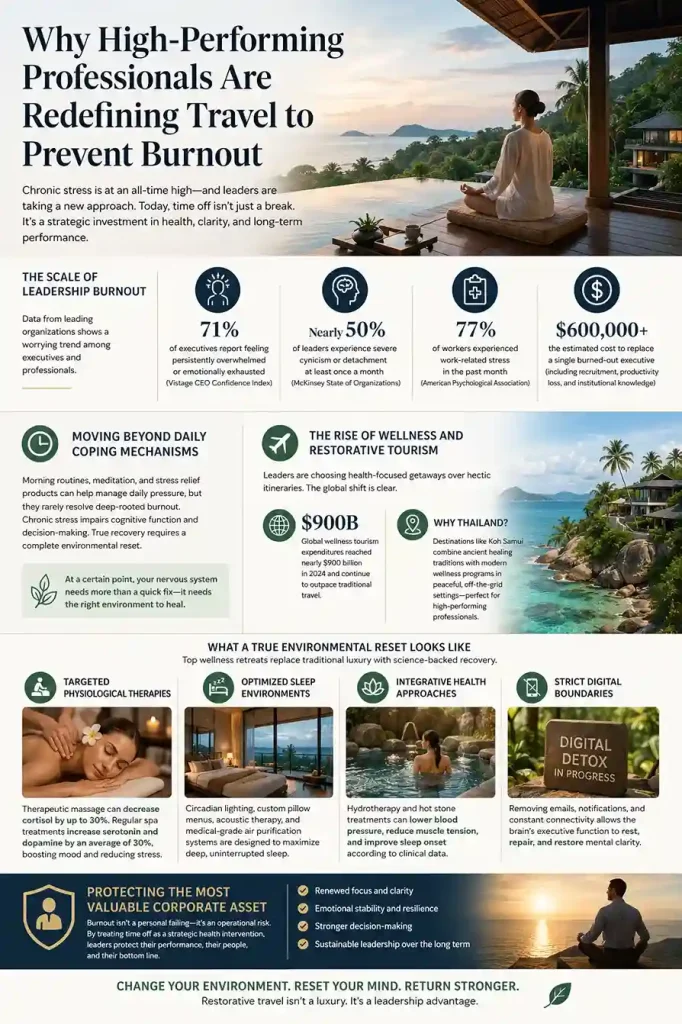 Why High-Performing Professionals Are Redefining Travel to Prevent Burnout 1 High-Performing Professionals