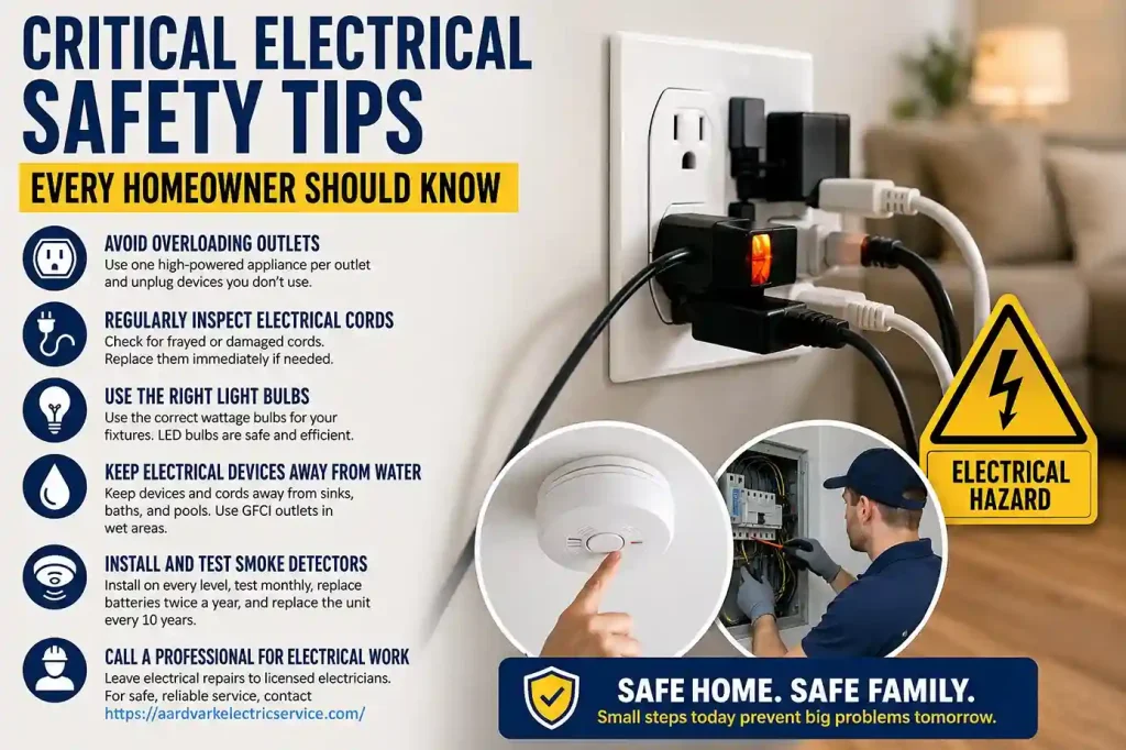 Critical Electrical Safety Tips Every Homeowner Should Know 1 Critical Electrical Safety