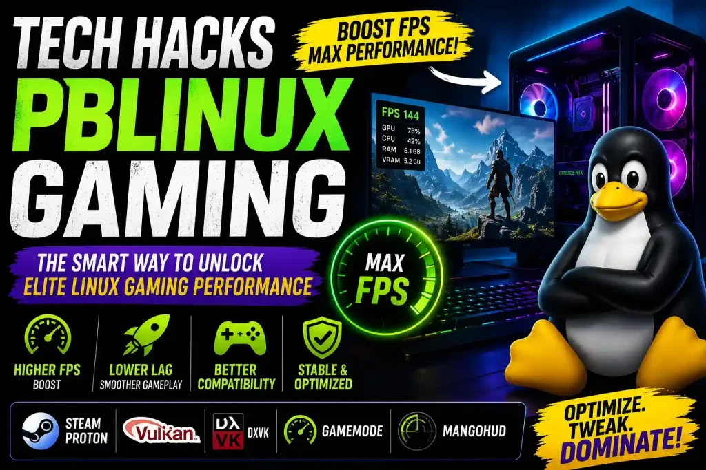 Tech Hacks PBLinuxGaming (2026): Best Linux Gaming Tips to Boost FPS & Performance 1 Tech Hacks PBLinuxGaming