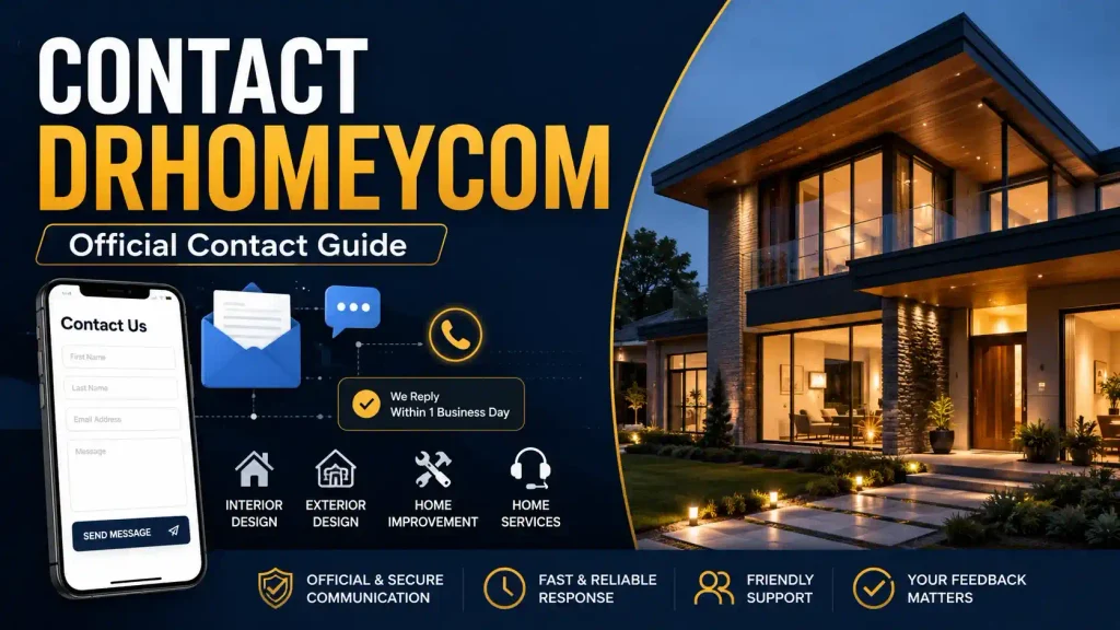 Contact Drhomeycom: How to Reach DrHomey for Questions, Feedback, and Business Inquiries 1 Contact Drhomeycom