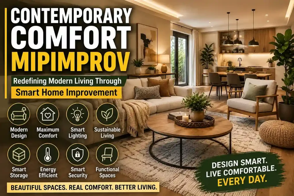 Contemporary Comfort Mipimprov: Create a Modern Home That Feels Comfortable Every Day 1 Contemporary Comfort Mipimprov