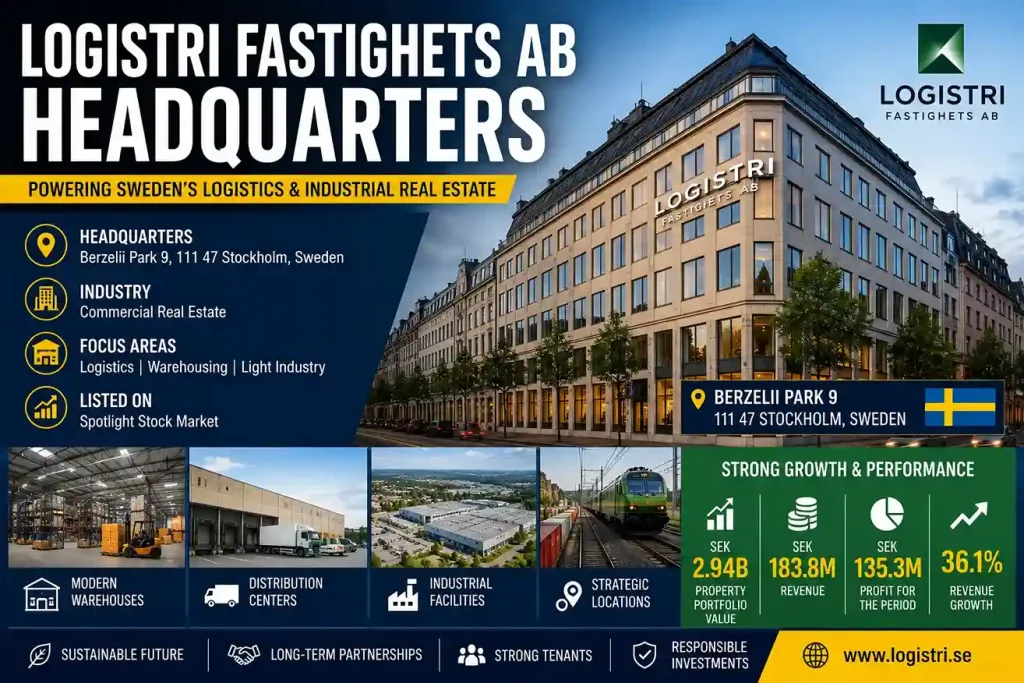Logistri Fastighets AB Headquarters: Company Profile, Location, and Business Operations 1 Logistri Fastighets AB Headquarters