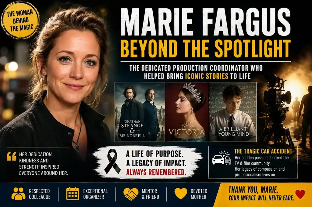 Marie Fargus: Biography, Career, and the Truth Behind the Tragic Car Accident 1 Marie Fargus Beyond the Spotlight