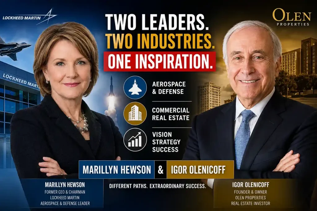 Marillyn Hewson and Igor Olenicoff: Leadership, Business Success, and Career Comparison 1 Marillyn Hewson and Igor Olenicoff