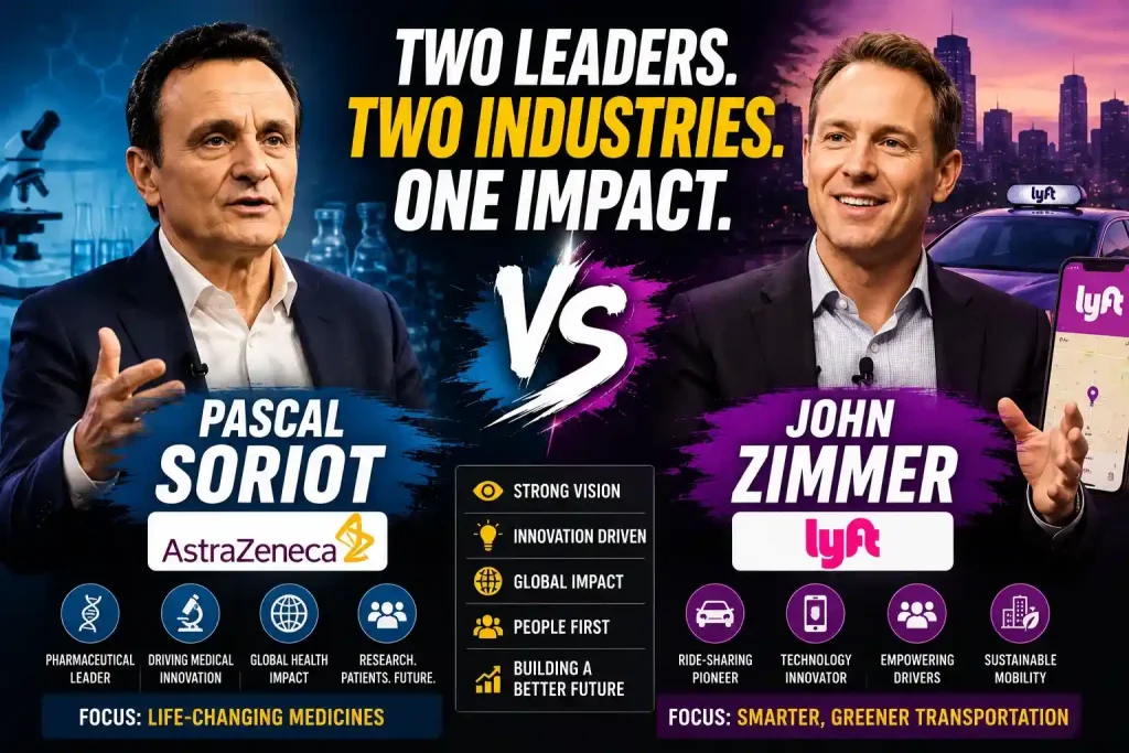 Pascal Soriot and John Zimmer: Leadership, Innovation, and Career Comparison 1 Pascal Soriot and John Zimmer