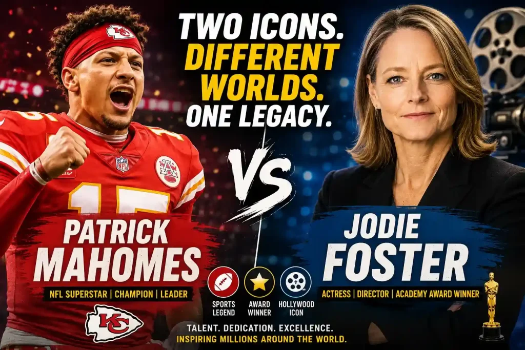 Patrick Mahomes and Jodie Foster: Career Comparison, Achievements, and Success Story 1 Patrick Mahomes and Jodie Foster