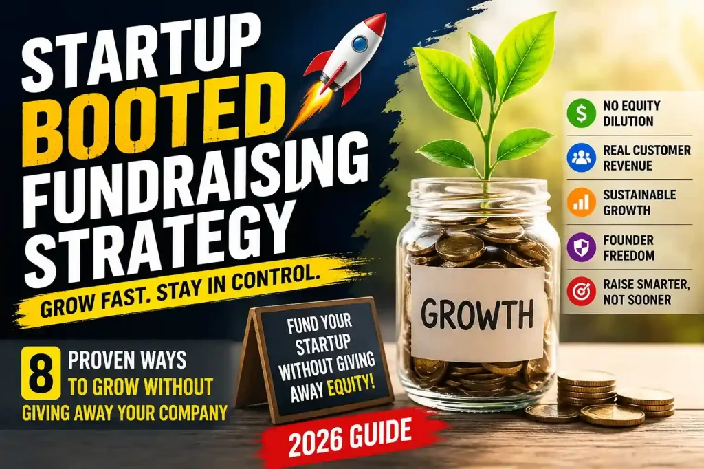 Startup Booted Fundraising Strategy: How to Grow Your Startup Without Giving Up Equity 1 Startup Booted Fundraising Strategy