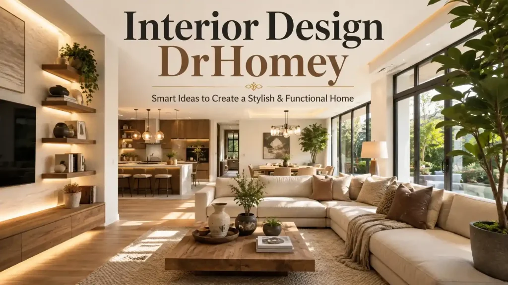 Interior Design DrHomey: The Complete Guide to Creating a Stylish, Comfortable & Functional Home 1 Interior Design DrHomey