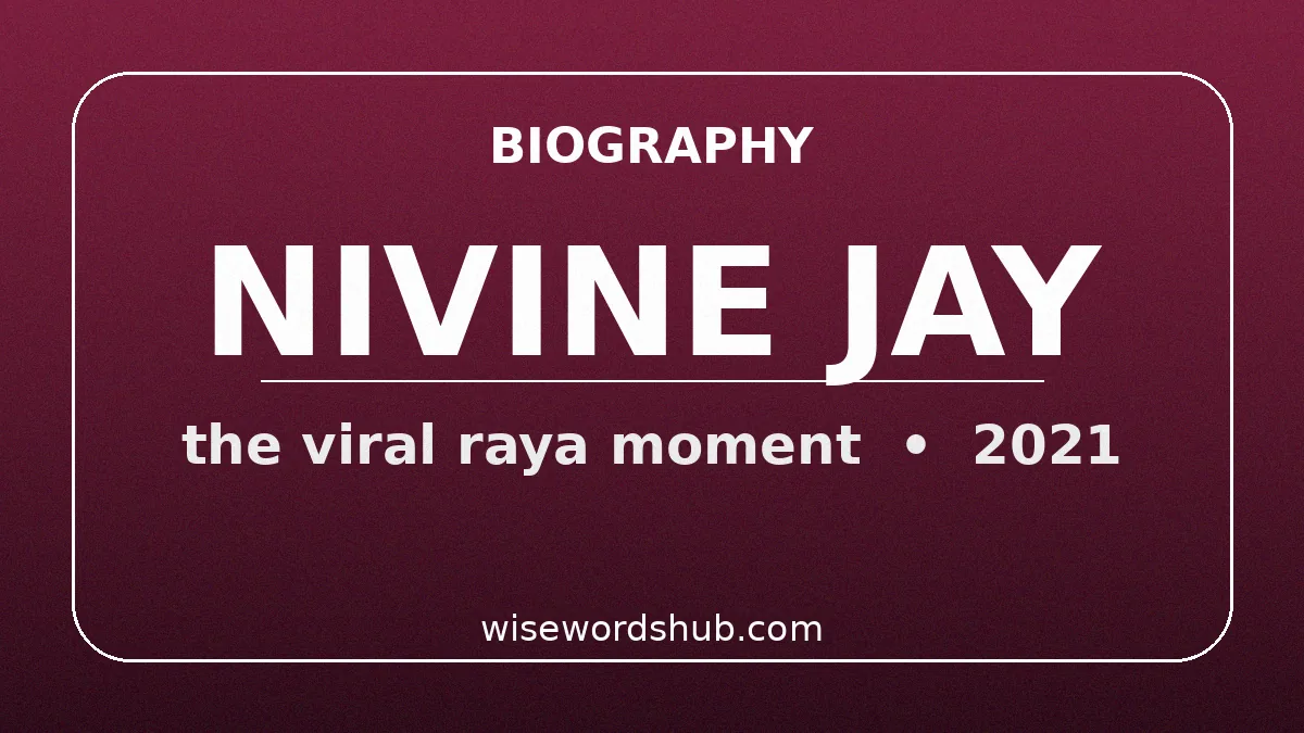 Nivine Jay: Age, Biography, Career and the Viral Ben Affleck Moment (2026) 2 Graphic marking Nivine Jay's viral 2021 Raya moment with Ben Affleck on a deep rose background