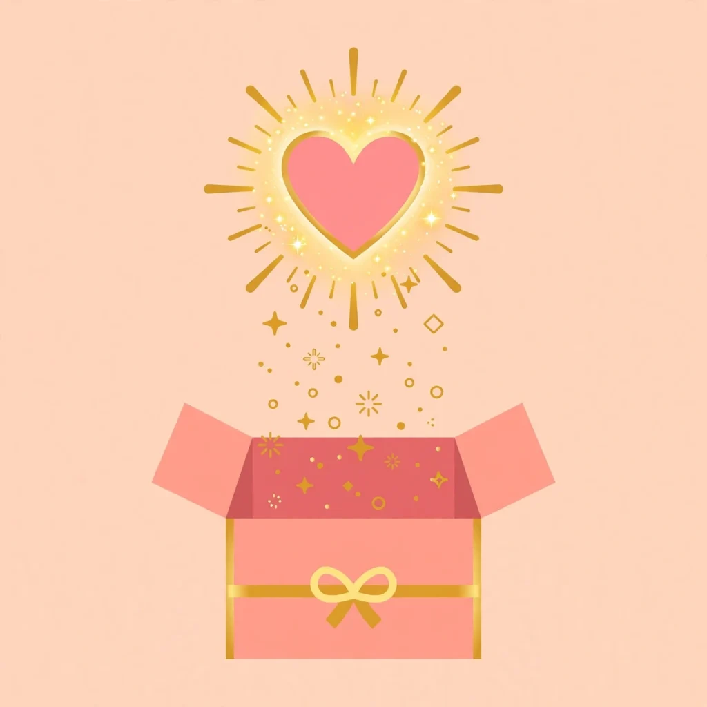 Synonyms for Appreciate: 40+ Words for Gratitude, Value, and Growth (2026 Guide) 2 Flat illustration of a gift box with a heart