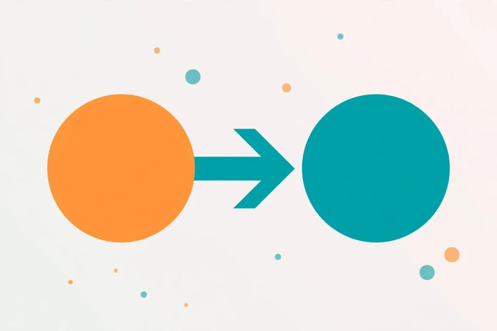 Synonyms for So: 40+ Alternatives for Every Use (2026 Guide) 2 Flat illustration of an arrow pointing from cause to effect