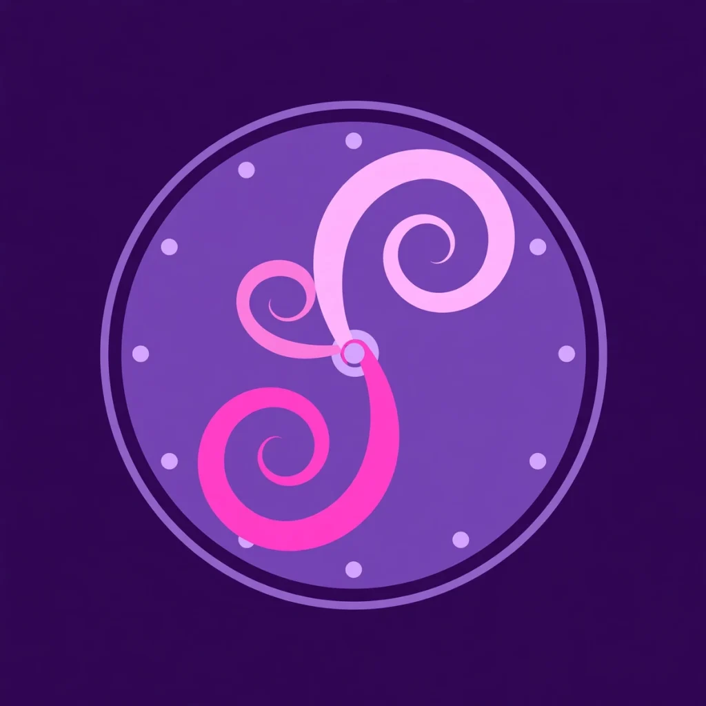 Synonyms for Time: 40+ Words for Moments, Eras, and Occasions (2026 Guide) 2 Flat illustration of a clock face with swirling time hands