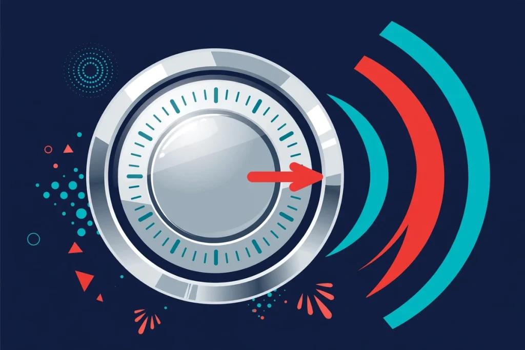 Synonyms for Very: 40+ Stronger Words to Replace It (2026 Guide) 2 Flat illustration of a volume dial turned to maximum